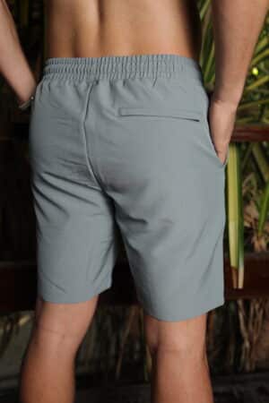 Bermuda Walk Comfort Cinza Claro