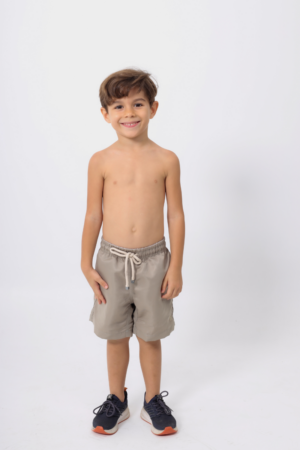 Short Infantil Liso Rattan