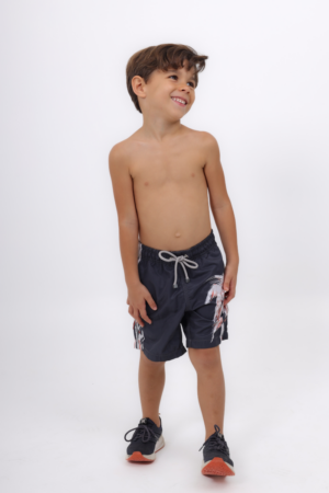 Short Infantil Cápsula Artística Coqueiros