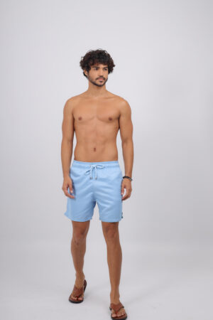 Short Adulto Liso Air Blue