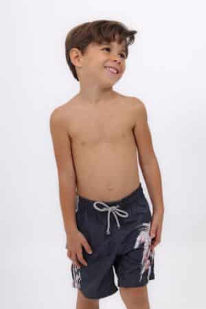 Short Infantil Cápsula Artística Coqueiros