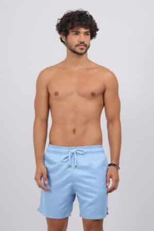 Short Adulto Liso Air Blue