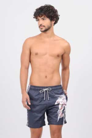 Short Adulto Cápsula Artística Coqueiros