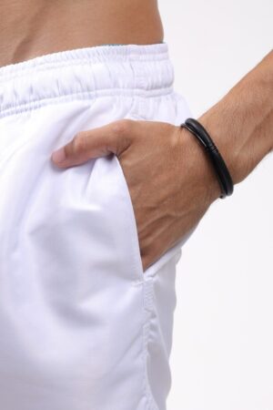 Pulseira em Couro All Black Basic
