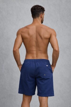 Short Peletizado Fitness Marinho