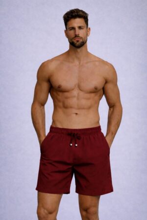 Short Fitness Bordô ref.2600115