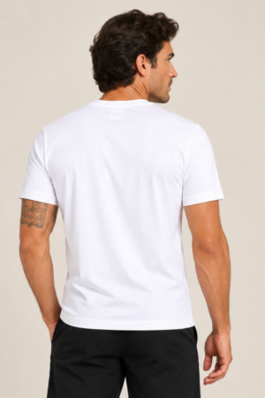 Camiseta Algodão Peruano Off White ref.20072026